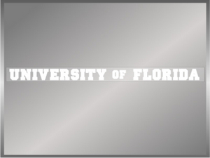 UF: University Strip (White)