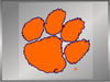 Clemson University: Orange and Purple Paw